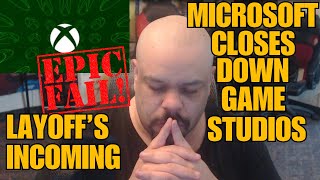 Microsoft Closes Down 3 Bethesda Studios  Rant Time [upl. by Aserret]