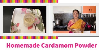 Home Made Cardamom Powder [upl. by Airenahs30]