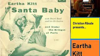 Santa Baby  Eartha Kitt  Instrumental with lyrics subtitles [upl. by Christian]