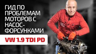 Здесь все слабые места мотора 19 TDI с насосфорсунками [upl. by Llerrehs]