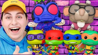 Unboxing The Entire TMNT Mutant Mayhem Funko Pop Set [upl. by Kendry946]