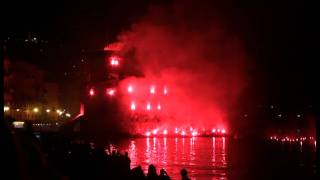 Incendio del Castello Rapallo 030711mpg [upl. by Lynette398]