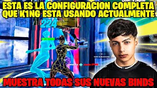 ESTA ES LA CONFIGURACION QUE USA K1NG EN FORTNITE [upl. by Nyladam]