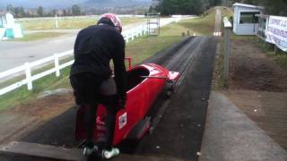 Bobsled Push Training Jesse Beckom III [upl. by Merc]