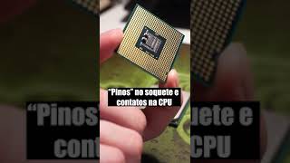 Diferenças físicas entre CPUs Intel e AMD [upl. by Hake]