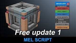 Mirror and Instance Toolbox  Free Update 1 [upl. by Nojed]