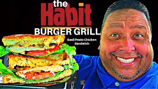 The Habit Burger Grills New Basil Pesto Chicken Sandwich Review [upl. by Adnicaj]