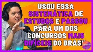 Tipo de Estudo Que Ele Usou Para Passar Em Uma das Provas Mais Difíceis do Brasil [upl. by Kerrison]