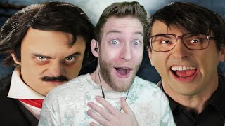 HE DID IT AGAIN Reacting to quotStephen King vs Edgar Allan Poequot Epic Rap Battles of History [upl. by Odnama937]