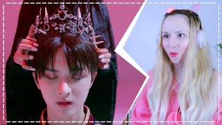 MV DONGHAE  Blue Moon Feat MIYEON GIDLE KINGDOM  Black Crown РЕАКЦИЯ  KPOP ARI RANG [upl. by Arjun]