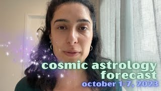 Cosmic Astrology Forecast Oct 17 2023 Eclipse Season [upl. by Darej477]