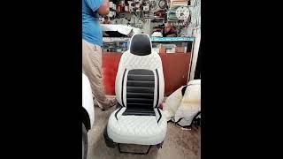 Hyundai aura seat cover manufacturing wholesale and retail and good fitting [upl. by Drusi]