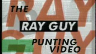 How to Punt a Football  Ray Guy Punting Video  How to Punt a Football with Ray Guy [upl. by Koppel]