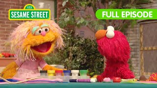 Elmos Playdate with Zoe and Rocco  THREE Sesame Street Full Episodes [upl. by Nessy]