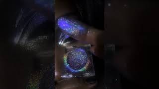 Blue holochrome eyeshadow from fleekyfridaycom [upl. by Ardnasak]