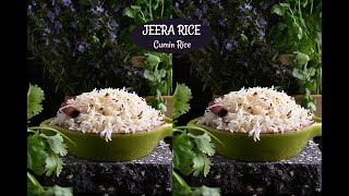 Cumin Rice  Jeera Rice  Restaurant Style [upl. by Kenelm]