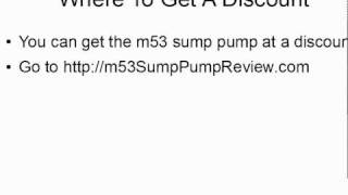 Zoeller M53 Sump Pump Review [upl. by Norrehc]