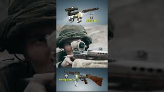 quotSS Sniper using USSR SVT40 quot  WWII Guns ww2 war shorts 1944 viral [upl. by Jermayne]