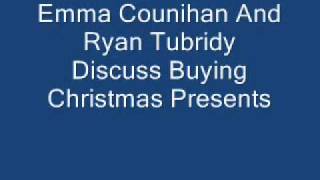 Emma Counihan And Ryan Tubridy Discuss Buying Christmas Presents [upl. by Gish25]