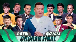 QVZ 2023  OLIY LIGA  CHORAK FINAL  4OYIN [upl. by Ainevuol708]