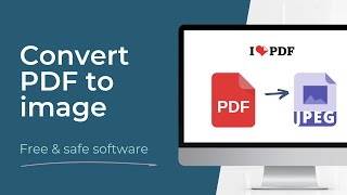 PDF to Image  How to convert PDF to JPG for free online [upl. by Auberbach]