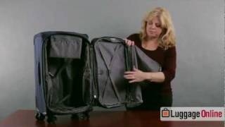 Delsey Helium XPert Lite Review by LuggageOnlinecom  Luggage Online [upl. by Anihpesoj]