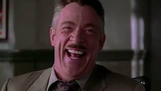 Jonah Jameson  Jonah Jameson Laugh Full HD Meme Template Spiderman Laugh [upl. by Elnora545]