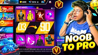 Free Fire Luckiest Id Got Everything Permanent In 1 Spin 😍 Rarest Level 1 Id Garena Free Fire [upl. by Htaeh38]