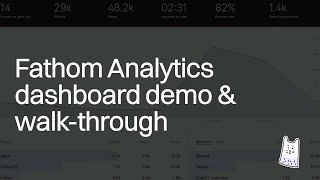 Fathom Analytics Dashboard Walkthrough Jan 2024 update [upl. by Nortyad]