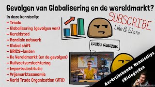 Gevolgen van globalisering en de wereldmarkt  Examentraining thema wereld HAVO amp VWO [upl. by Anton]