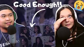 Cimorelli  Good Enough Official Video Reaction [upl. by Sonitnatsnok]