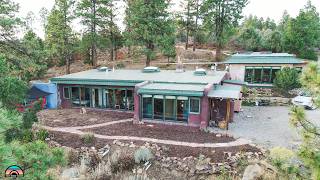 Retired Couple Hand Built This Off Grid Earthship [upl. by Hserus]