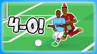 🍾MAN CITY THRASH LIVERPOOL🍾 40 Parody Goals and Drunk Highlights 2020 [upl. by Ettelliw]