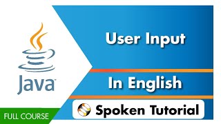 User Input  English [upl. by Takakura]