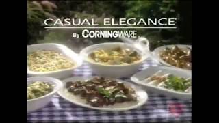 Casual Elegance by Corningware  Television Commercial  1995 [upl. by Pernick559]