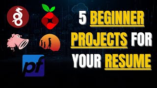 5 BEGINNER Cybersecurity Projects [upl. by Ynnad]