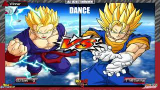 LAST DANCE DBZ BT3 SSJ SAEKI VS MB DARK AGE [upl. by Esiuol]