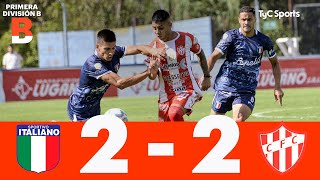 Sportivo Italiano 22 Cañuelas  Primera División B  Fecha 8 Apertura [upl. by Anirret110]