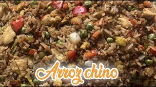 CÓMO HACER YAKIMESHI ARROZ CHINO PASO A PASO [upl. by Xaviera158]