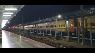 TBMMAQ EXPRESS DEPARTING FROM TRICHY JN [upl. by Budworth32]