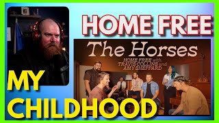 HOME FREE ft Travis Collins amp Amy Sheppard  The Horses Reaction [upl. by Islek]