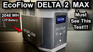 EcoFlow DELTA 2 Max Review  Big Power in a small Package [upl. by Natanoy]