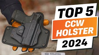 Top 5 BEST Holster For Concealed Carry You can Buy Right Now 2024 [upl. by Burn]