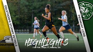 Womens Soccer  Highlights Sept 6 [upl. by Goldsworthy]