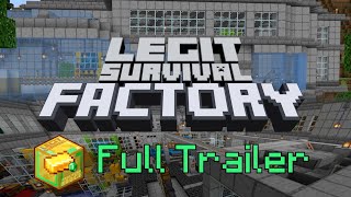 Legit Survival Factory  Survival Mode Redstone Map  FULL TRAILER [upl. by Ahsinehs]