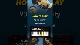 Learn How to Play quot93 Til Infinityquot by Souls of Mischief Part 2  the Chords and Melody 🎹 [upl. by Kammerer]