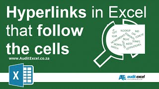 Hyperlinks in Excel formula tying to specific cells [upl. by Nnasor]