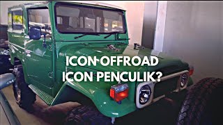 Toyota Land Cruiser FJ40 Hardtop 1979 Tour Review Indonesia [upl. by Niwrek]