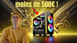 Le meilleur pc gamer pour moins de 500€ [upl. by Wallache960]