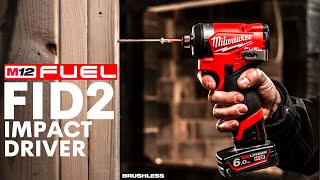 Milwaukee M12 FID2 FUEL Impact Driver Review [upl. by Ange]